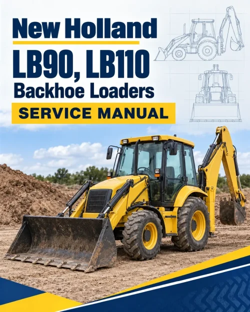 New Holland LB90, LB110 Backhoe Loaders Service Manual New Holland LB90, LB110 Backhoe Loaders Service Manual
