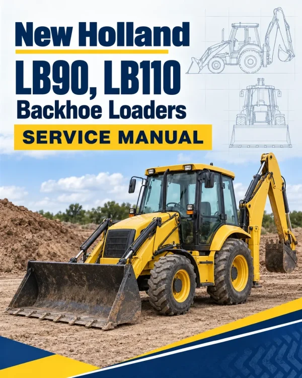 New Holland LB90, LB110 Backhoe Loaders Service Manual New Holland LB90, LB110 Backhoe Loaders Service Manual
