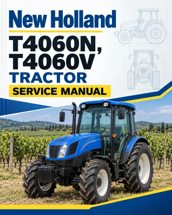 New Holland T4060N, T4060V Tractor Service Manual