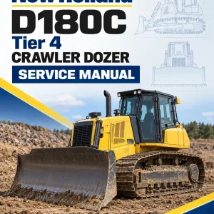 New Holland D180C Tier 4 Crawler Dozer Service Manual New Holland D180C Tier 4 Crawler Dozer Service Manual
