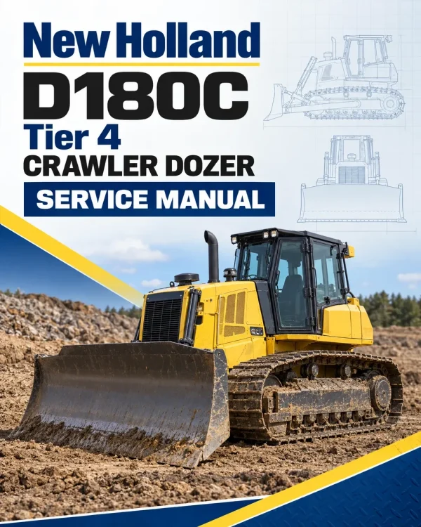 New Holland D180C Tier 4 Crawler Dozer Service Manual New Holland D180C Tier 4 Crawler Dozer Service Manual
