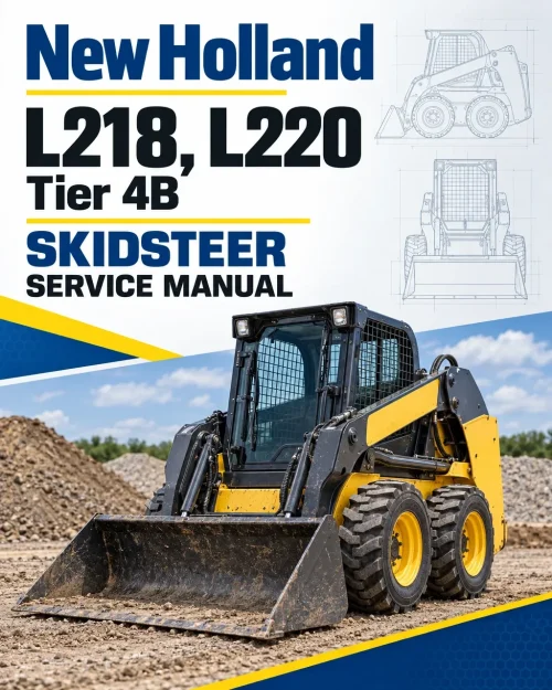 New Holland L218, L220 Tier 4B SkidSteer Service Manual New Holland L218, L220 Tier 4B SkidSteer Service Manual