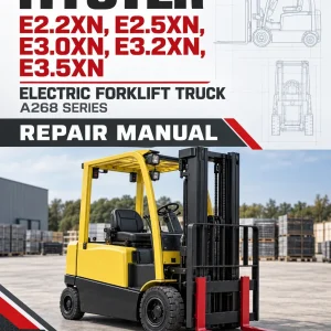 Hyster E2.2XN, E2.5XN, E3.0XN, E3.2XN, E3.5XN Electric Forklift Truck A268 Series Repair Manual Hyster E2.2XN, E2.5XN, E3.0XN, E3.2XN, E3.5XN Electric Forklift Truck A268 Series Repair Manual