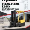 Hyster E1.6XN, E1.8XN, E2.0XN Electric Forklift Truck A269 Series Repair Manual (EU) Hyster E1.6XN, E1.8XN, E2.0XN Electric Forklift Truck A269 Series Repair Manual (EU)