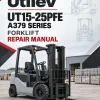 Utilev UT15-25PFE Forklift A379 Series Repair Manual Utilev UT15-25PFE Forklift A379 Series Repair Manual
