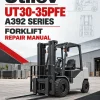 Utilev UT30-35PFE Forklift A392 Series Repair Manual