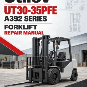 Utilev UT30-35PFE Forklift A392 Series Repair Manual