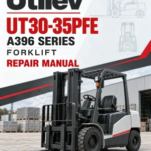 Utilev UT30-35PFE Forklift A396 Series Repair Manual
