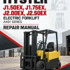Hyster J1.50EX, J1.75EX, J2.00EX, J2.50EX Electric Forklift A401 Series Repair Manual Hyster J1.50EX, J1.75EX, J2.00EX, J2.50EX Electric Forklift A401 Series Repair Manual