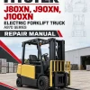 Hyster J80XN, J90XN, J100XN Electric ForkLift Truck A970 Series Repair Manual (USA) Hyster J80XN, J90XN, J100XN Electric ForkLift Truck A970 Series Repair Manual (USA)