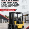 Hyster E20B, E20BH, E25B, E25BH, E30BH, E30BS Electric Forklift Truck B114 Series Repair Manual (EU) Hyster E20B, E20BH, E25B, E25BH, E30BH, E30BS Electric Forklift Truck B114 Series Repair Manual (EU)