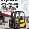 Hyster J25A, J25B, J30A, J30B, J35A, J35B Forklift Truck B160 Series Repair Manual Hyster J25A, J25B, J30A, J30B, J35A, J35B Forklift Truck B160 Series Repair Manual