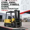 Hyster E70XL, E80XL, E100XL, E100XLS, E120XL Electric ForkLift Truck C098 Series Repair Manual (USA) Hyster E70XL, E80XL, E100XL, E100XLS, E120XL Electric ForkLift Truck C098 Series Repair Manual (USA)