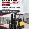 Hyster J30XMT, J35XMT, J40XMT Electric Forklift Truck C160 Series Repair Manual