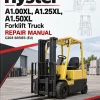 Hyster A1.00XL, A1.25XL, A1.50XL Forklift Truck C203 Series Repair Manual (EU)