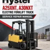 Hyster A25XNT, A30NXT Electric Forklift Truck D203 Series Service Repair Manual Hyster A25XNT, A30NXT Electric Forklift Truck D203 Series Service Repair Manual