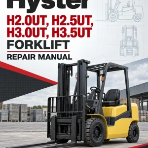 Hyster H2.0UT, H2.5UT, H3.0UT, H3.5UT Forklift A3C1 Series Repair Manual