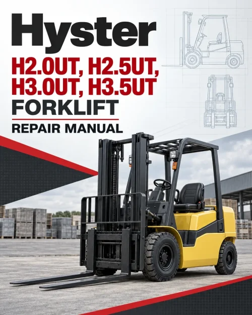 Hyster H2.0UT, H2.5UT, H3.0UT, H3.5UT Forklift A3C1 Series Repair Manual