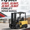 Hyster J1.5UT, J2.0UT, J2.5UT, J3.0UT Forklift Repair A3C4 Series Manual