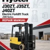 Hyster J30ZT, J35ZT, J40ZT Electric Forklift Truck J160 Series Repair Manual (USA)