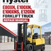 Hyster E80XN, E100XN, E100XNS, E120XN Forklift Truck A099 Series Repair Manual