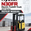 Hyster N30FR Electric Forklift Truck A217 Series Repair Manual