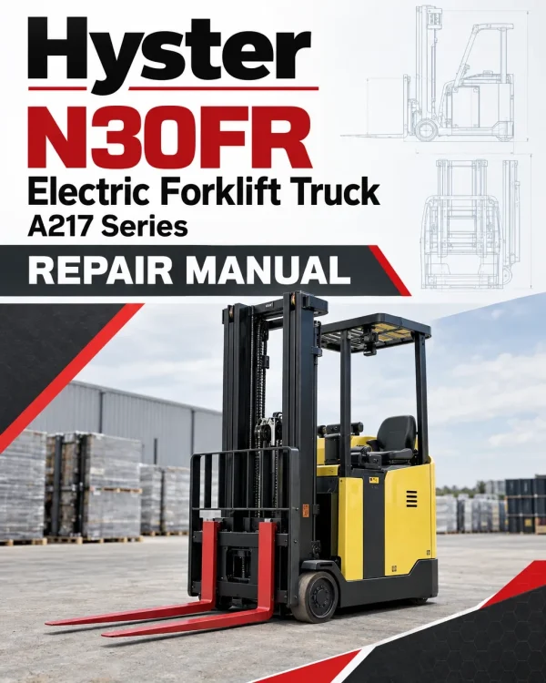 Hyster N30FR Electric Forklift Truck A217 Series Repair Manual