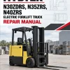 Hyster N30ZDRS, N35ZRS, N40ZRS Electric Forklift Truck A265 Series Repair Manual