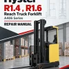 Hyster R1.4 , R1.6 Reach Truck Forklift A406 Series Repair Manual