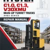 Hyster C1.0, C1.3, V30XMU Man-Up Turret Trucks A463 Series Repair Manual Hyster C1.0, C1.3, V30XMU Man-Up Turret Trucks A463 Series Repair Manual