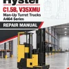 Hyster C1.5B, V35XMU Man-Up Turret Trucks A464 Series Repair Manual
