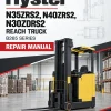 Hyster N35ZRS2, N40ZRS2, N30ZDRS2 Reach Truck B265 Series Repair Manual Hyster N35ZRS2, N40ZRS2, N30ZDRS2 Reach Truck B265 Series Repair Manual