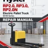 Hyster RP2.0, RP3.0, RP2.0N Electric Pallet Truck B448 Series Repair Manual