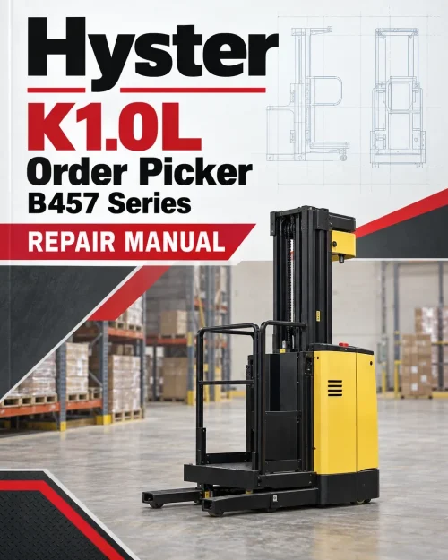 Hyster K1.0L Order Picker B457 Series Repair Manual Hyster K1.0L Order Picker B457 Series Repair Manual