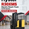 Hyster R30XMS Electric Reach Truck C174 Series Repair Manual