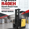 Hyster R40EH Electric Reach Truck C176 Series Repair Manual Hyster R40EH Electric Reach Truck C176 Series Repair Manual