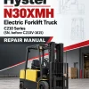 Hyster N30XMH Electric Forklift Truck C210 Series (SN. before C210V-1615) Repair Manual