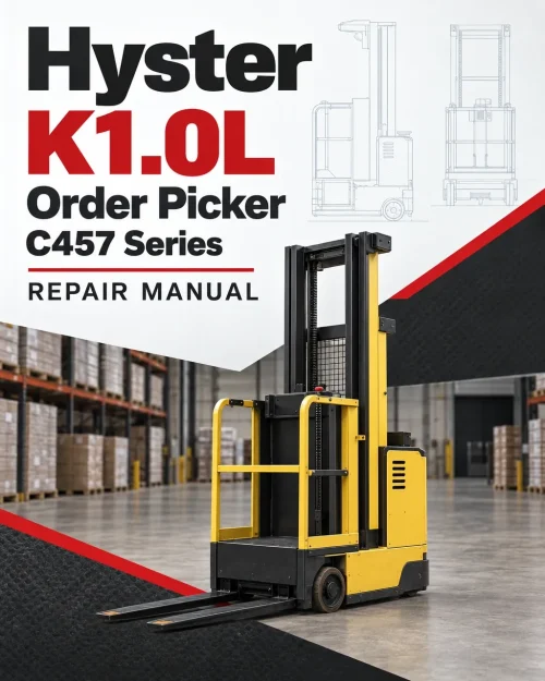 Hyster K1.0L Order Picker C457 Series Repair Manual Hyster K1.0L Order Picker C457 Series Repair Manual
