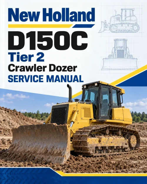 New Holland D150C Tier 2 Crawler Dozer Service Manual