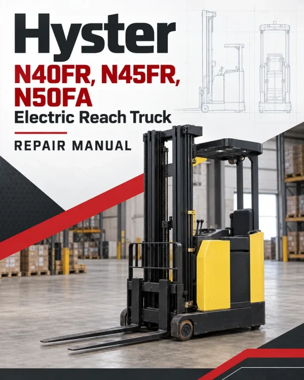 Hyster N40FR, N45FR, N50FA Electric Reach Truck D138 Series Repair Manual