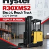 Hyster R30XMS2 Electric Reach Truck D174 Series Repair Manual Hyster R30XMS2 Electric Reach Truck D174 Series Repair Manual