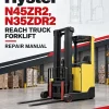 Hyster N45ZR2, N35ZDR2 Reach Truck Forklift D264 Series Repair Manual