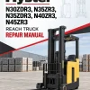 Hyster N30ZDR3, N35ZR3, N35ZDR3, N40ZR3, N45ZR3 Reach Truck E264 Series Repair Manual Hyster N30ZDR3, N35ZR3, N35ZDR3, N40ZR3, N45ZR3 Reach Truck E264 Series Repair Manual
