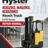 Hyster N35ZR2, N40ZR2, N30ZDR2 Reach Truck E470 Series Repair Manual