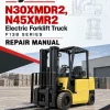 Hyster N30XMDR2, N45XMR2 Electric Forklift Truck F138 Series Repair Manual Hyster N30XMDR2, N45XMR2 Electric Forklift Truck F138 Series Repair Manual
