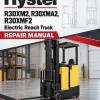 Hyster R30XM2, R30XMA2, R30XMF2 Electric Reach Truck G118 Series Repair Manual Hyster R30XM2, R30XMA2, R30XMF2 Electric Reach Truck G118 Series Repair Manual