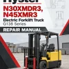 Hyster N30XMDR3, N45XMR3 Electric Forklift Truck G138 Series Repair Manual