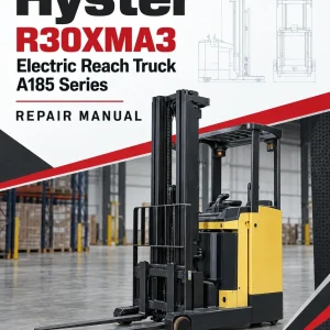 Hyster R30XMA3 Electric Reach Truck A185 Series Repair Manual Hyster R30XMA3 Electric Reach Truck A185 Series Repair Manual