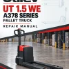 Utilev UT 1.5 WE Pallet Truck A378 Series Repair Manual