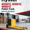 Hyster W20XTC, W30XTC, W40XTC Pallet Truck A454 Series Repair Manual